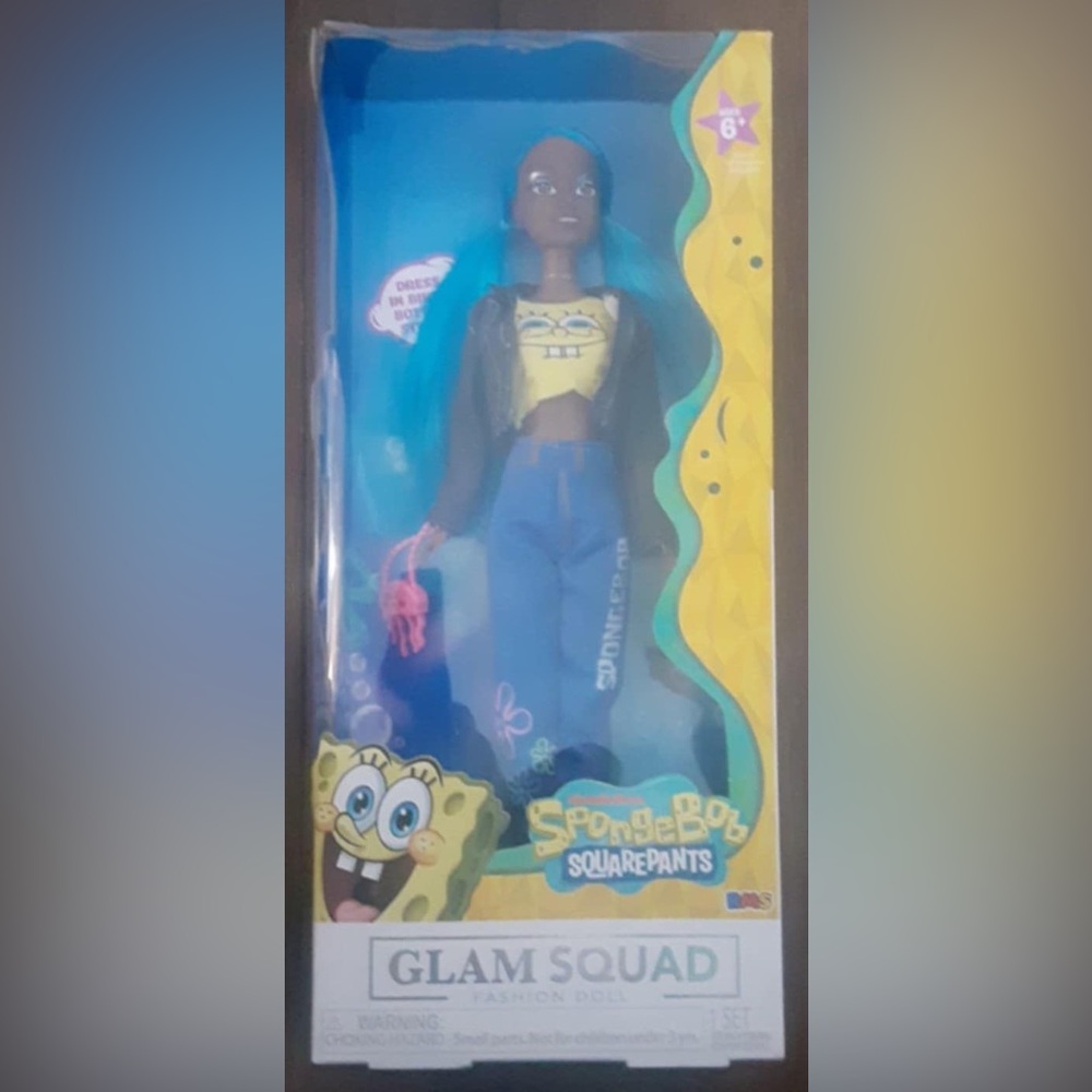 SpongeBob SquarePants Doll with Blue Outfit